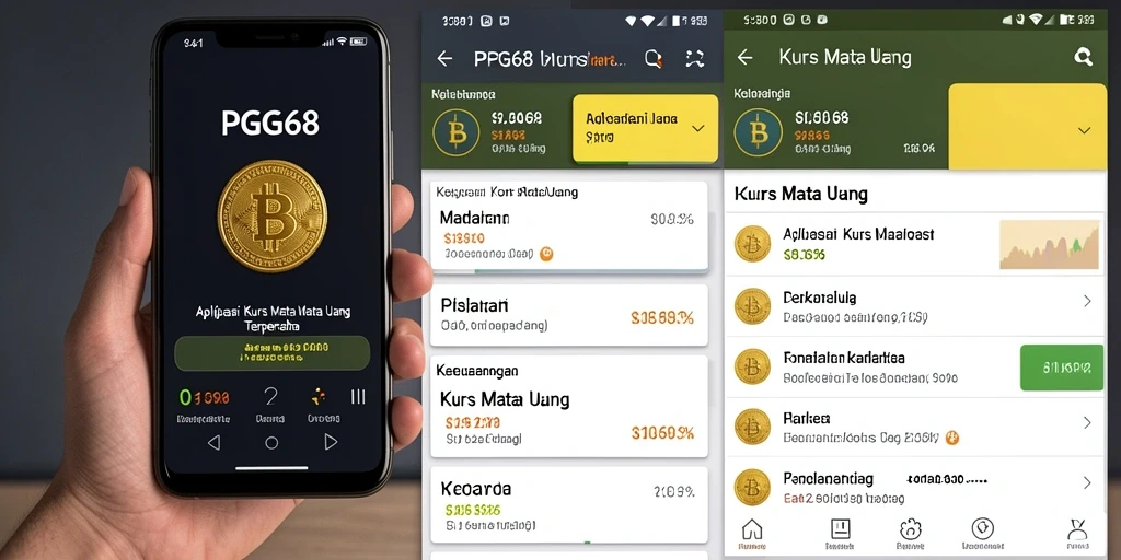 Tampilan antarmuka PGG68 yang menarik dan informatif untuk Kurs Mata Uang.