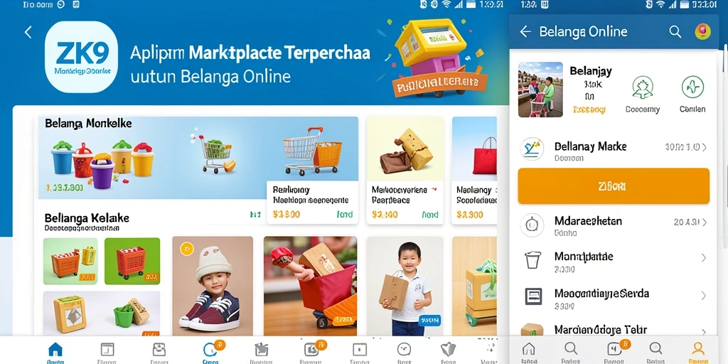 Antarmuka aplikasi ZK9 yang sederhana dan mudah digunakan.